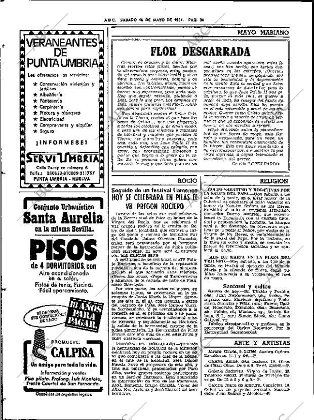 ABC SEVILLA 16-05-1981 página 42