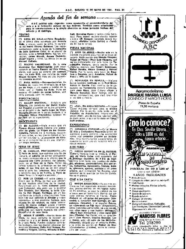 ABC SEVILLA 16-05-1981 página 43