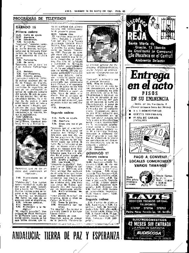 ABC SEVILLA 16-05-1981 página 55