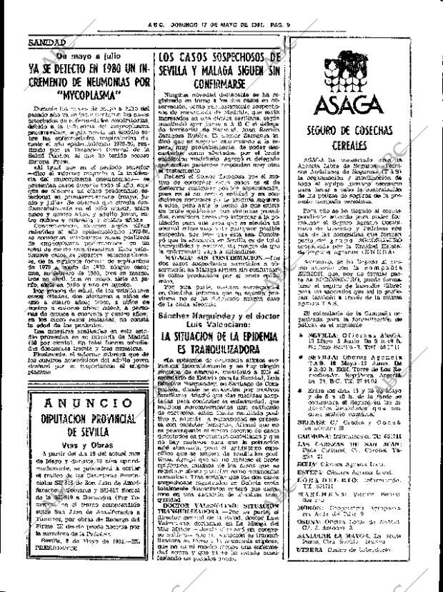 ABC SEVILLA 17-05-1981 página 25