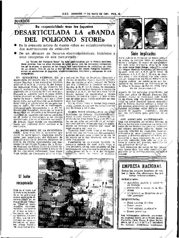 ABC SEVILLA 17-05-1981 página 49