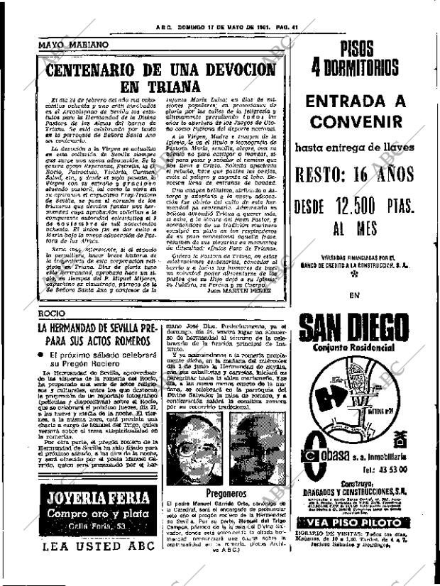 ABC SEVILLA 17-05-1981 página 57