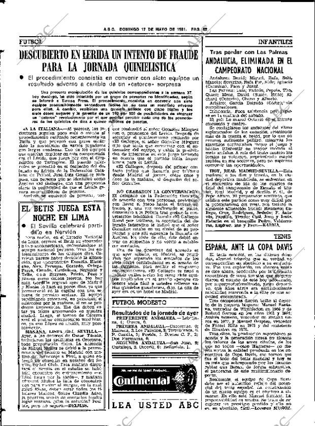 ABC SEVILLA 17-05-1981 página 68