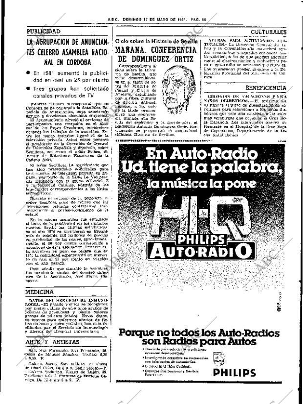 ABC SEVILLA 17-05-1981 página 71