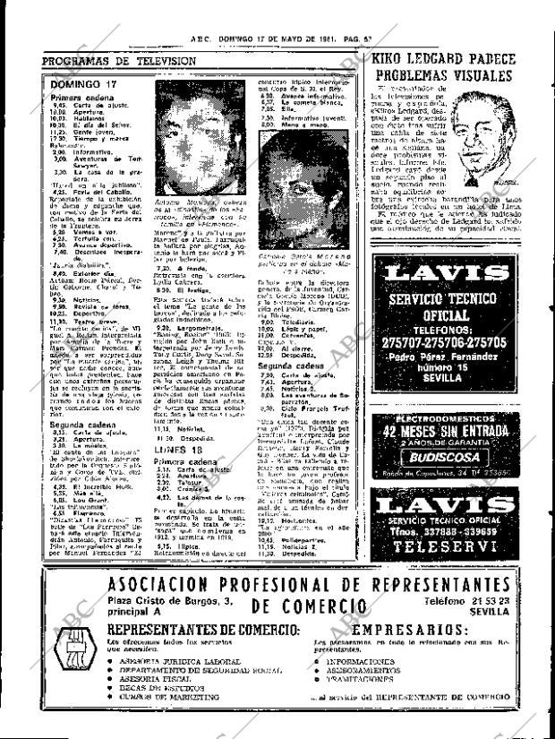 ABC SEVILLA 17-05-1981 página 73