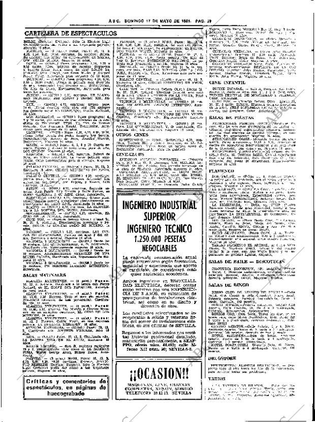 ABC SEVILLA 17-05-1981 página 75