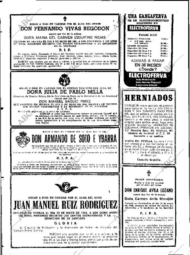 ABC SEVILLA 17-05-1981 página 84