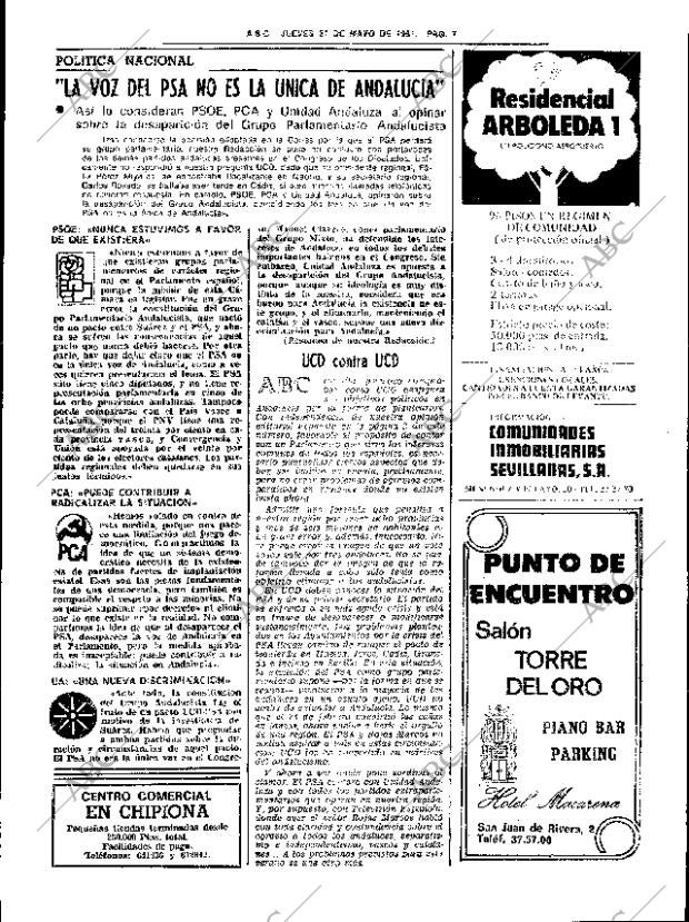 ABC SEVILLA 21-05-1981 página 17