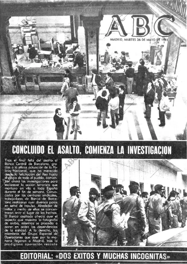 ABC MADRID 26-05-1981 página 1