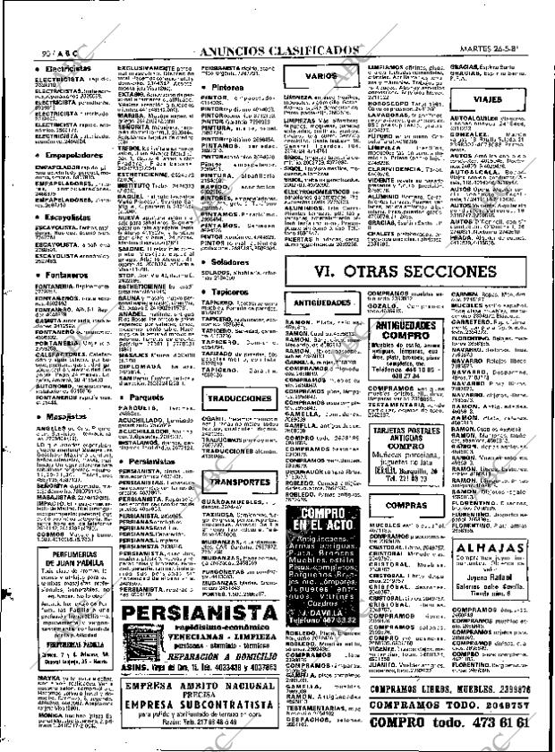 ABC MADRID 26-05-1981 página 106