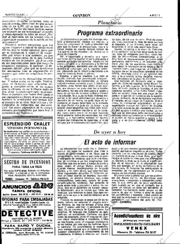 ABC MADRID 26-05-1981 página 19