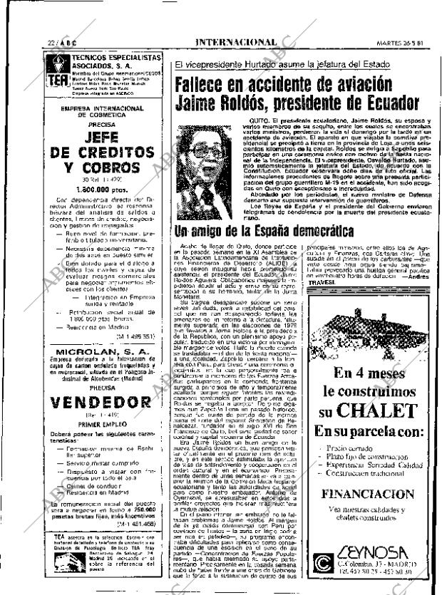 ABC MADRID 26-05-1981 página 38