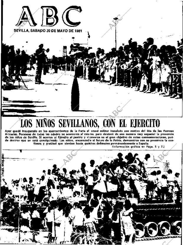 ABC SEVILLA 30-05-1981 página 1