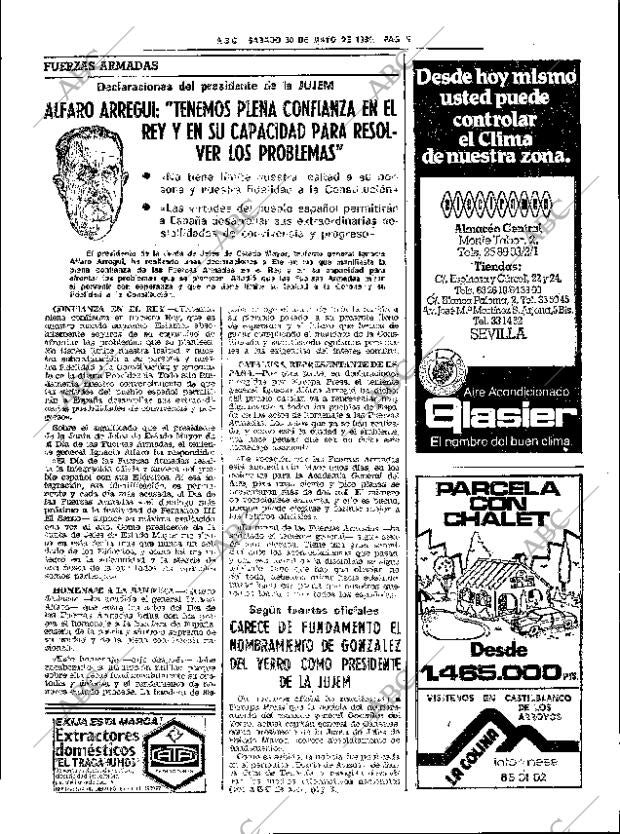 ABC SEVILLA 30-05-1981 página 21