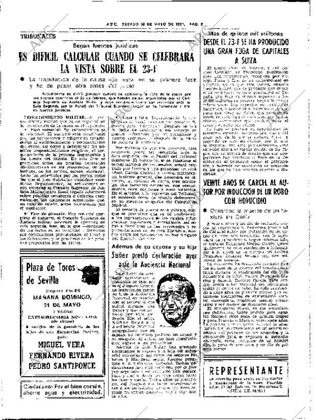 ABC SEVILLA 30-05-1981 página 22
