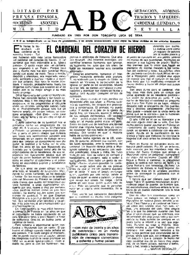 ABC SEVILLA 30-05-1981 página 3