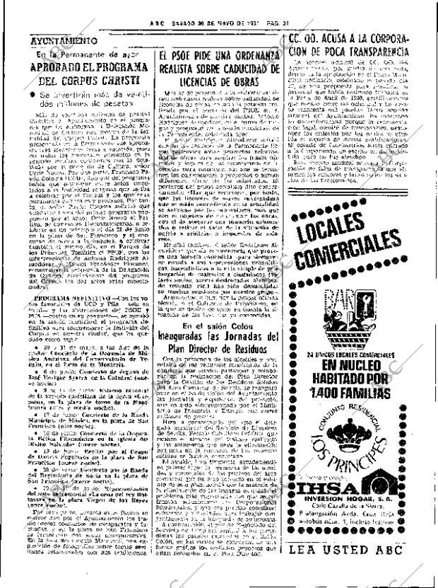 ABC SEVILLA 30-05-1981 página 37