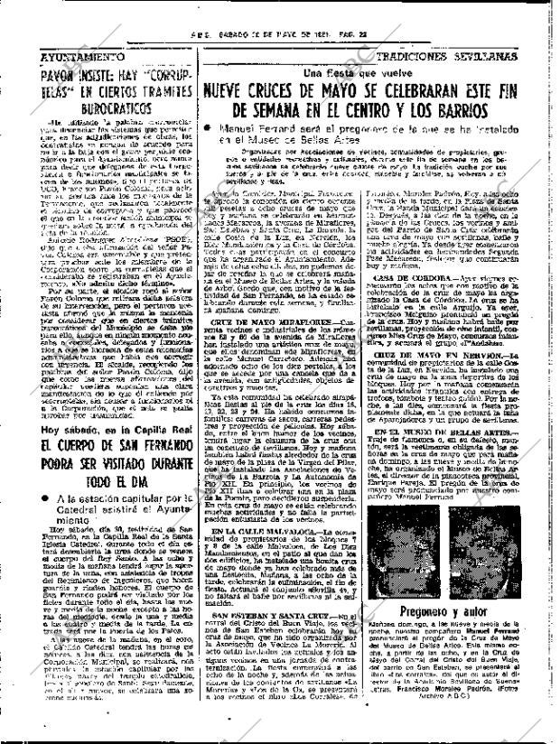 ABC SEVILLA 30-05-1981 página 38