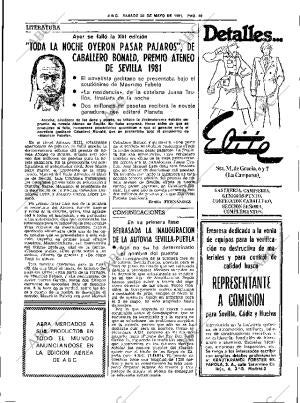 ABC SEVILLA 30-05-1981 página 41