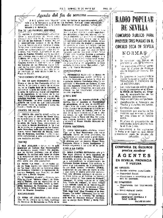 ABC SEVILLA 30-05-1981 página 51