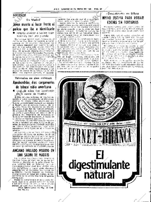 ABC SEVILLA 30-05-1981 página 53