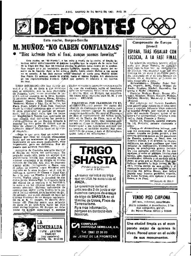 ABC SEVILLA 30-05-1981 página 55