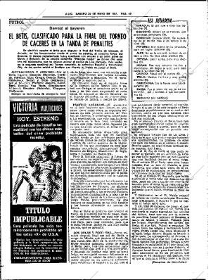 ABC SEVILLA 30-05-1981 página 56