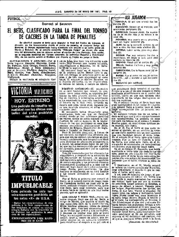 ABC SEVILLA 30-05-1981 página 56