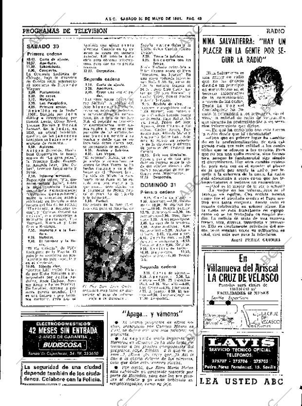 ABC SEVILLA 30-05-1981 página 59