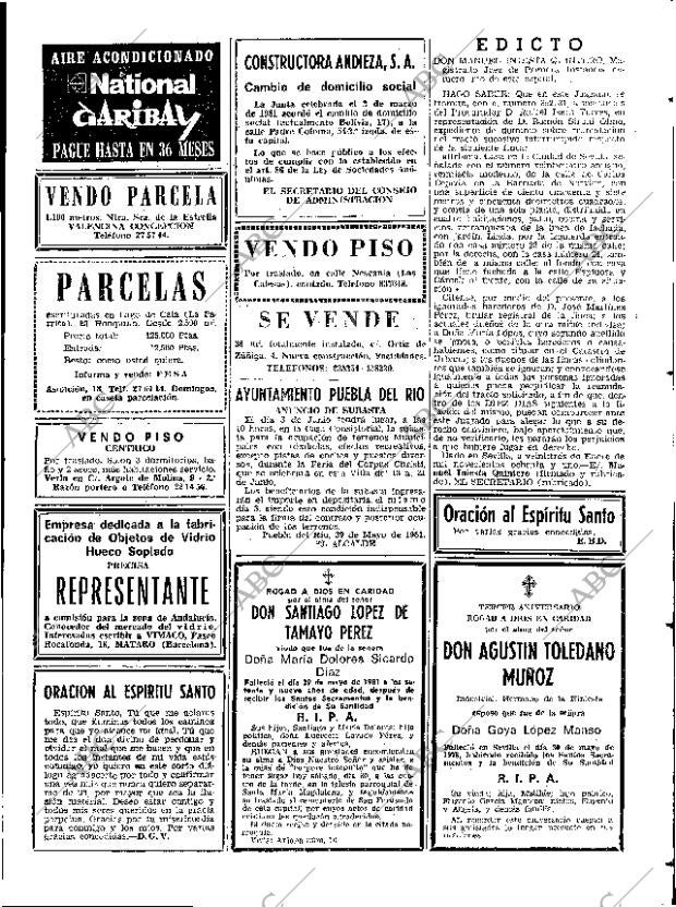 ABC SEVILLA 30-05-1981 página 69