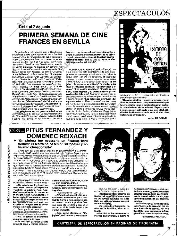 ABC SEVILLA 30-05-1981 página 85