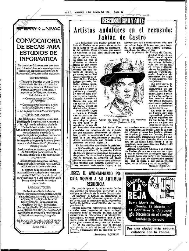 ABC SEVILLA 02-06-1981 página 38