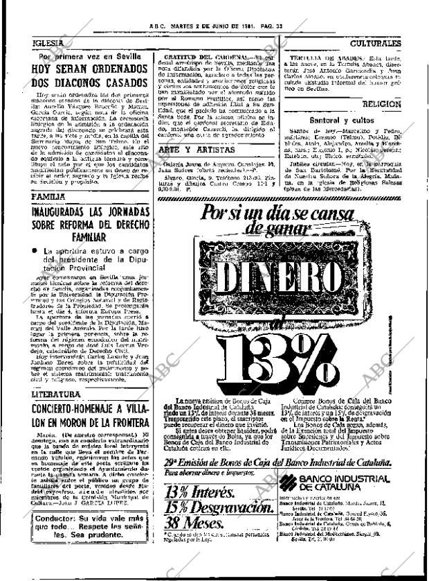 ABC SEVILLA 02-06-1981 página 57