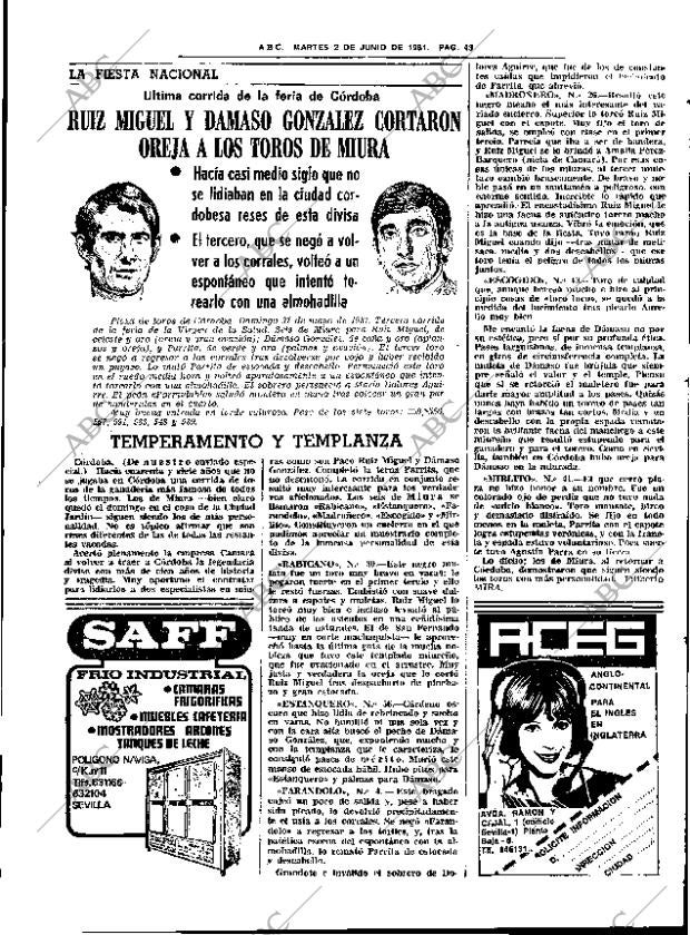 ABC SEVILLA 02-06-1981 página 67