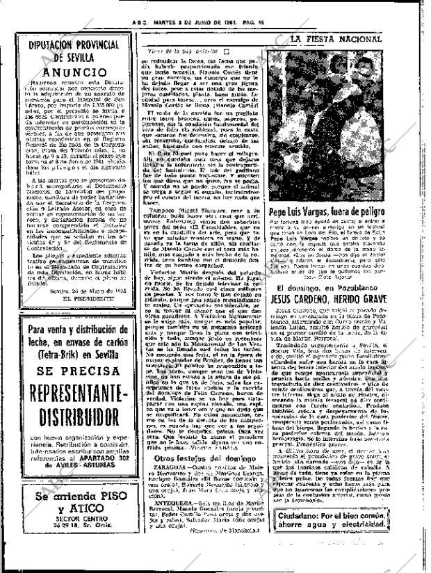 ABC SEVILLA 02-06-1981 página 70