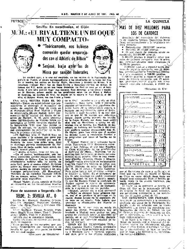 ABC SEVILLA 02-06-1981 página 72