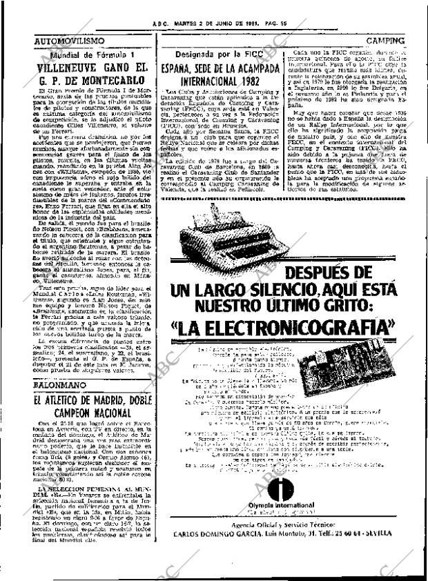 ABC SEVILLA 02-06-1981 página 79