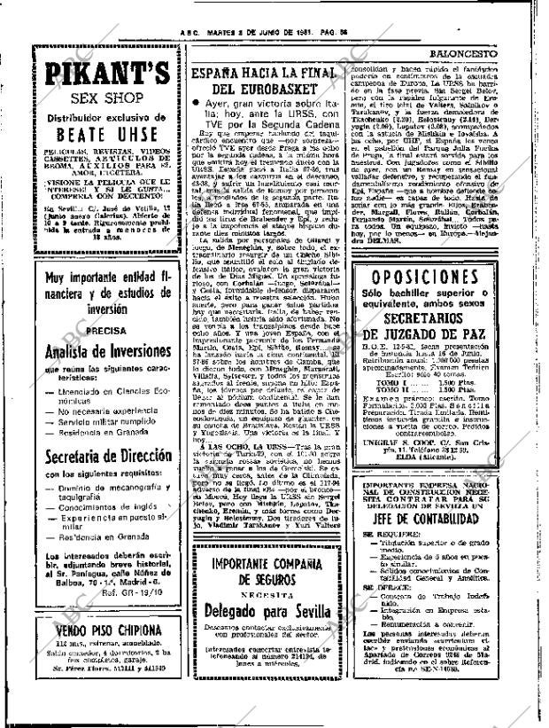 ABC SEVILLA 02-06-1981 página 80
