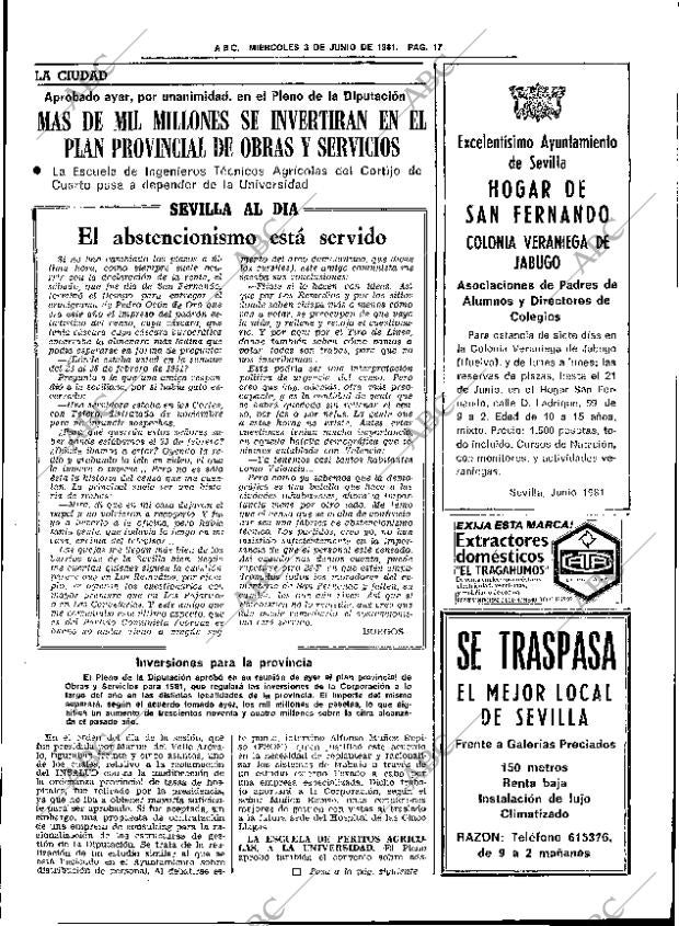 ABC SEVILLA 03-06-1981 página 29
