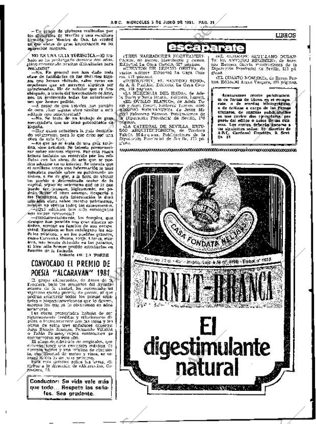 ABC SEVILLA 03-06-1981 página 43
