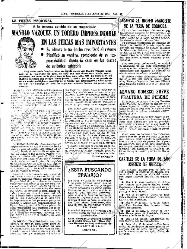 ABC SEVILLA 03-06-1981 página 50