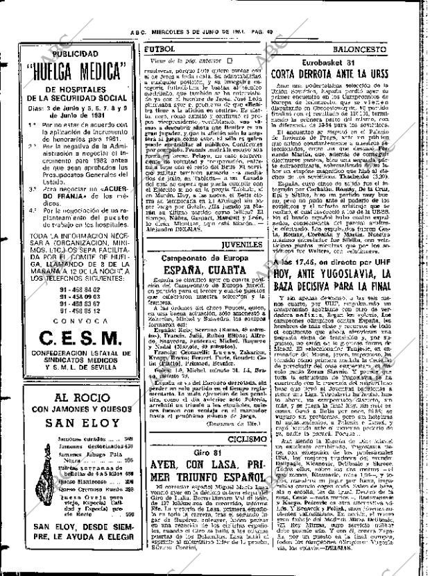 ABC SEVILLA 03-06-1981 página 52