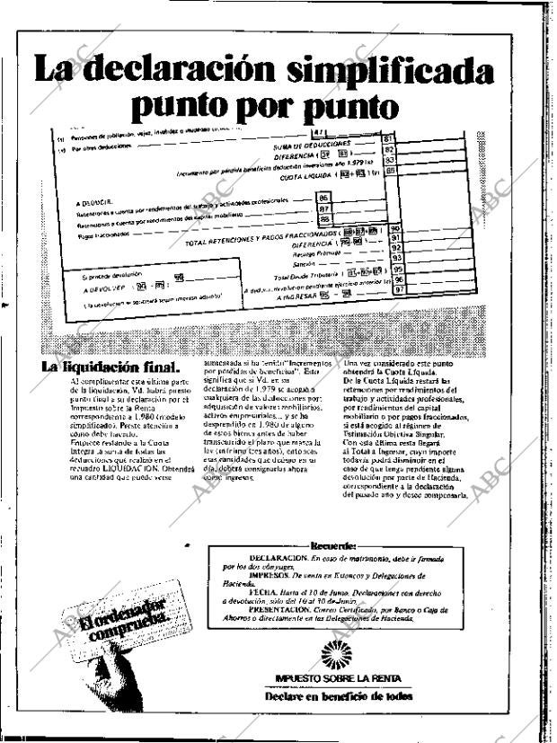 ABC SEVILLA 03-06-1981 página 74
