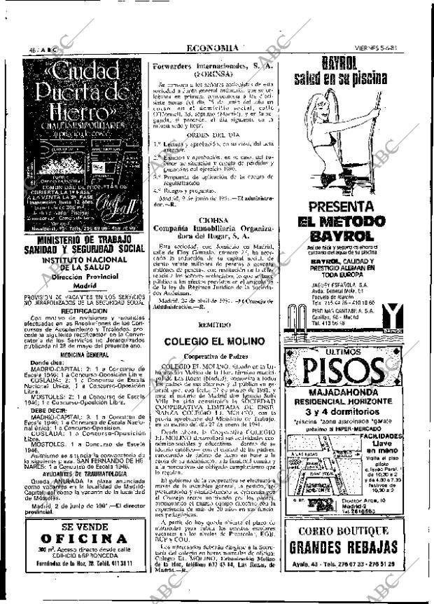 ABC MADRID 05-06-1981 página 60