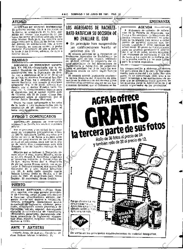 ABC SEVILLA 07-06-1981 página 71