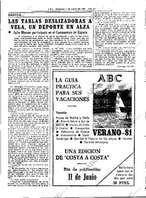 ABC SEVILLA 07-06-1981 página 77