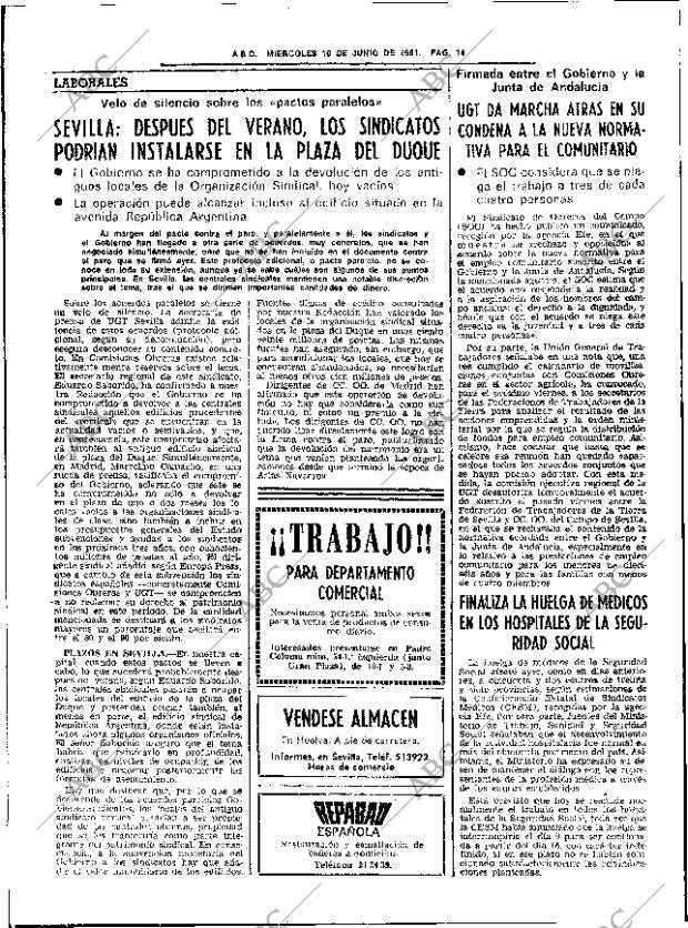 ABC SEVILLA 10-06-1981 página 30