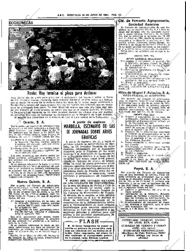 ABC SEVILLA 10-06-1981 página 33