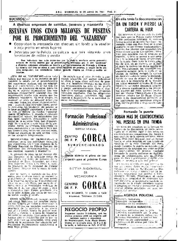 ABC SEVILLA 10-06-1981 página 37