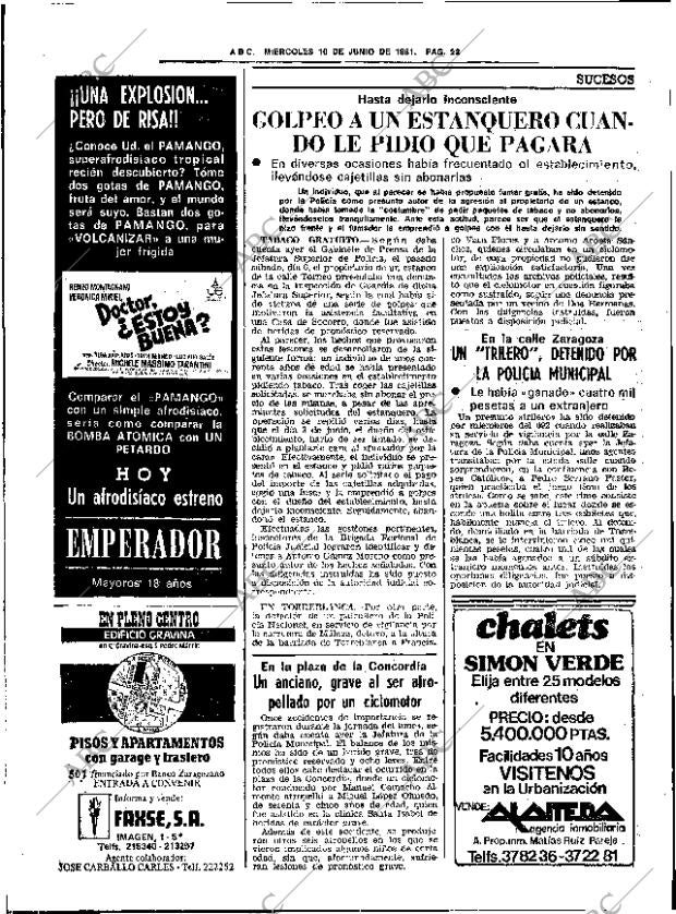 ABC SEVILLA 10-06-1981 página 38